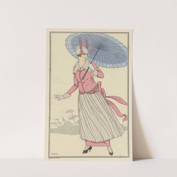 Robe de taffetas (1914) by Fabius