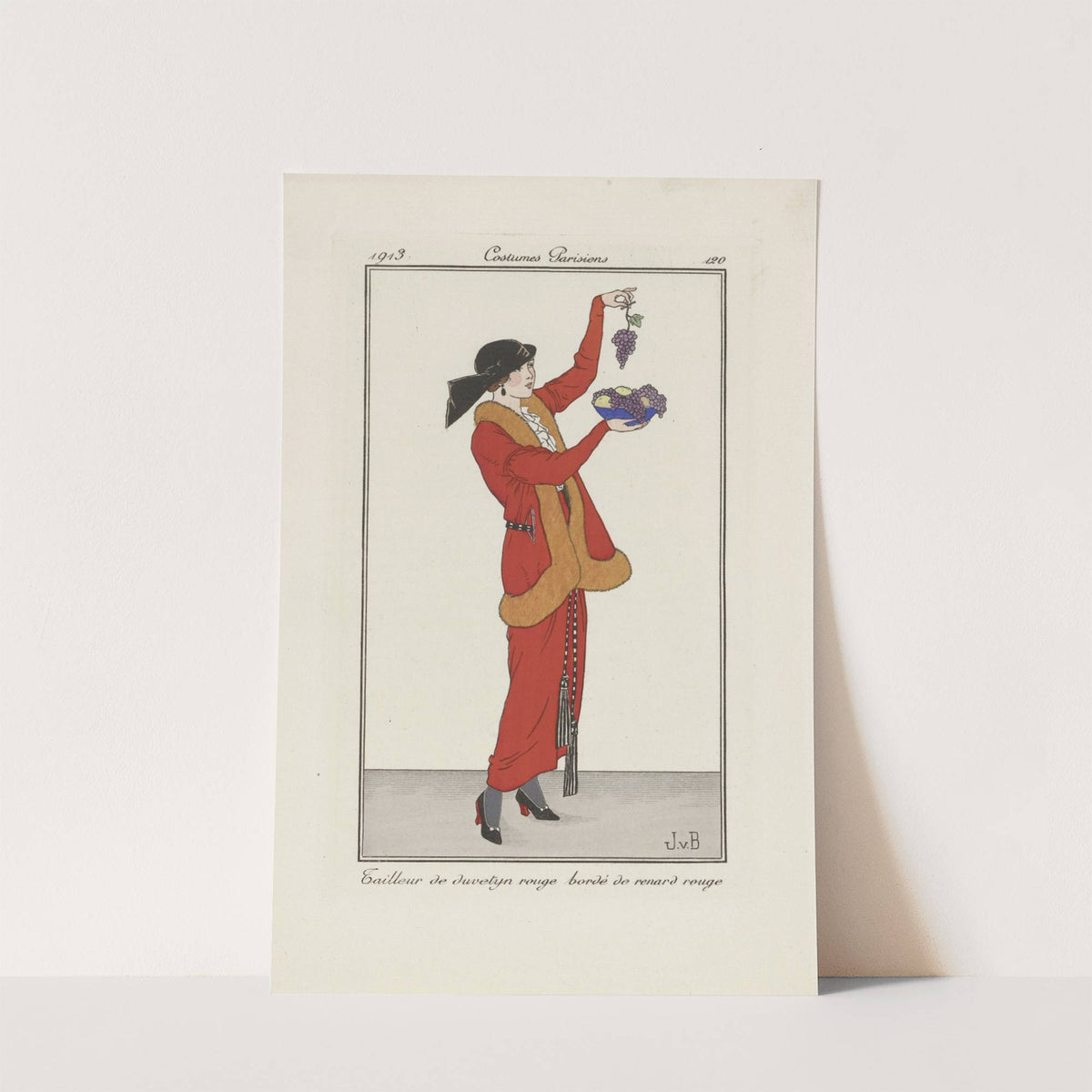 Journal des Dames et des Modes; the Fashion Illustrators (1913) by Jan van Brock