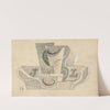Journal et tasse de café by Juan Gris
