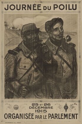 Journée du poilu 25 et 26 décembre 1915 organisée par le parlement (1915) — size preview