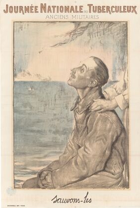 Journée nationale des tuberculeux anciens militaires. Sauvons-les (1917)