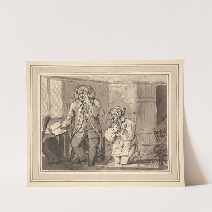 Journey of Dr. Johnson and James Boswell to Scotland Pl.12 (1784-1789) by Samuel Collings