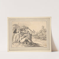Journey of Dr. Johnson and James Boswell to Scotland Pl.15 (1784-1789) by Samuel Collings