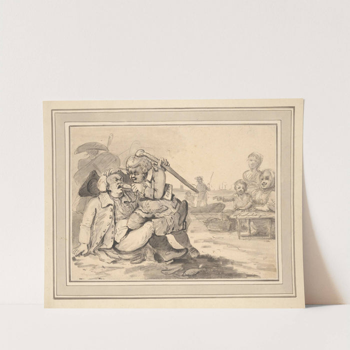 Journey of Dr. Johnson and James Boswell to Scotland Pl.15 (1784-1789) by Samuel Collings