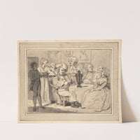 Journey of Dr. Johnson and James Boswell to Scotland Pl.17 (1784-1789) by Samuel Collings