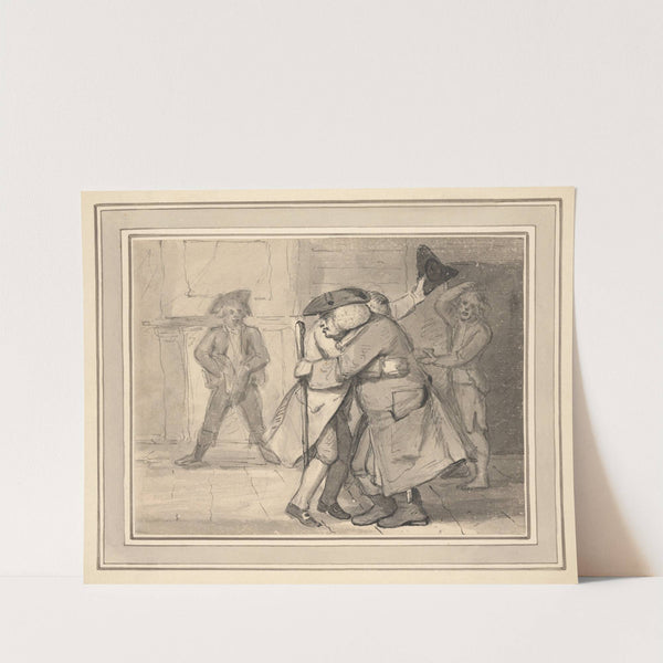 Journey of Dr. Johnson and James Boswell to Scotland Pl.21 (1784-1789) by Samuel Collings