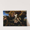 Jove Casts His Thunderbolts At The Rebellious Giants by Johann Michael Rottmayr