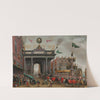 Joyful Entry of the Duke of Anjou in Antwerp on 19 February 1582 by Monogrammist MHVH