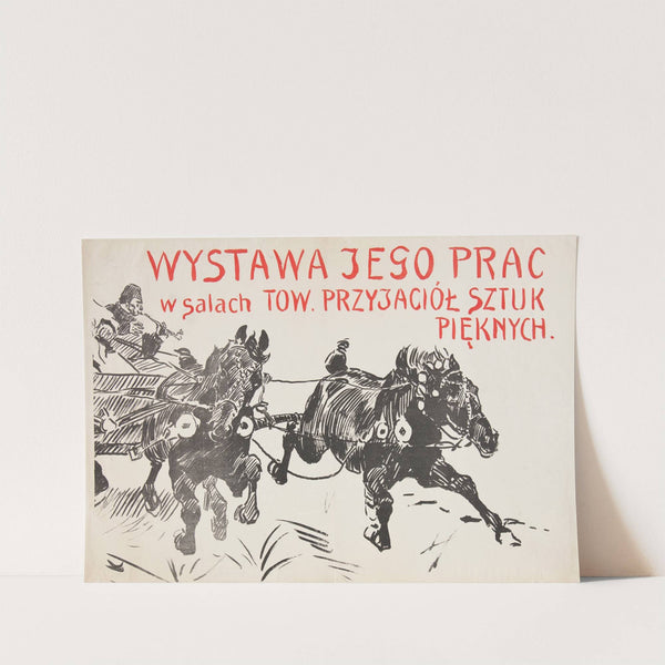 Józef Chełmoński, wystawa jego prac by Jozef Chelmonski