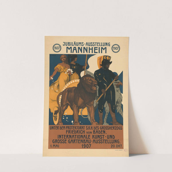 Jubiläums-Ausstellung Kunst und Gartenbau Mannheim 1607 – 1907 (1907) by August Groh