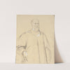 Judge Wayland, study for a painting at Yale by John Ferguson Weir