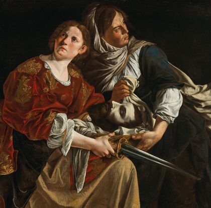Judith and her maidservant with the head of Holofernes