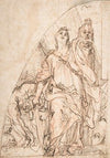 Judith Holding up the Head of Holofernes