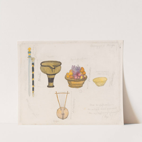 Judith; Set (1909) by Léon Bakst