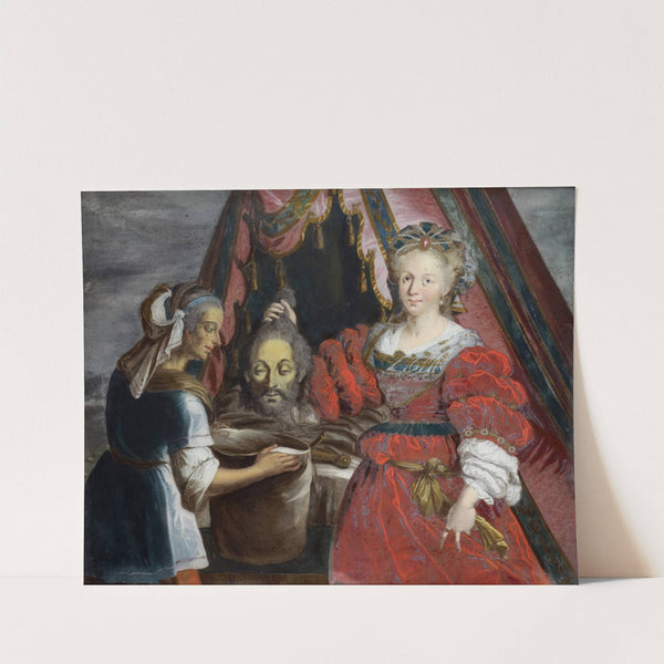 Judith with the Head of Holofernes (1744) by Anna Barbara Abesch