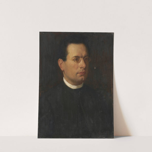 Jugendbildnis Heinrich Hansjakobs (1876) by Reinhard Sebastian Zimmermann