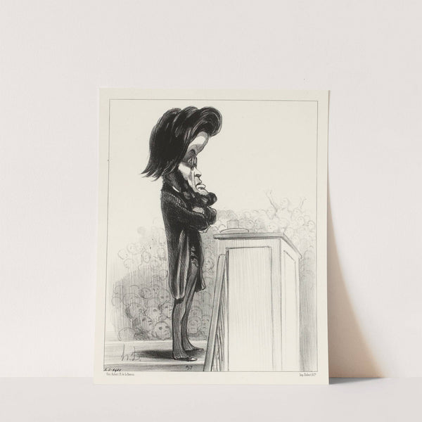 Jules Favre (1848-1849) by Honoré Daumier