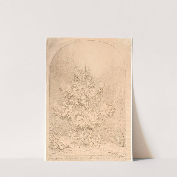 Juletræ (1840) by Lorenz Frølich