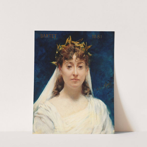 Julia Bartet (1854-1941), sociétaire de la Comédie-Française by Aimé Morot