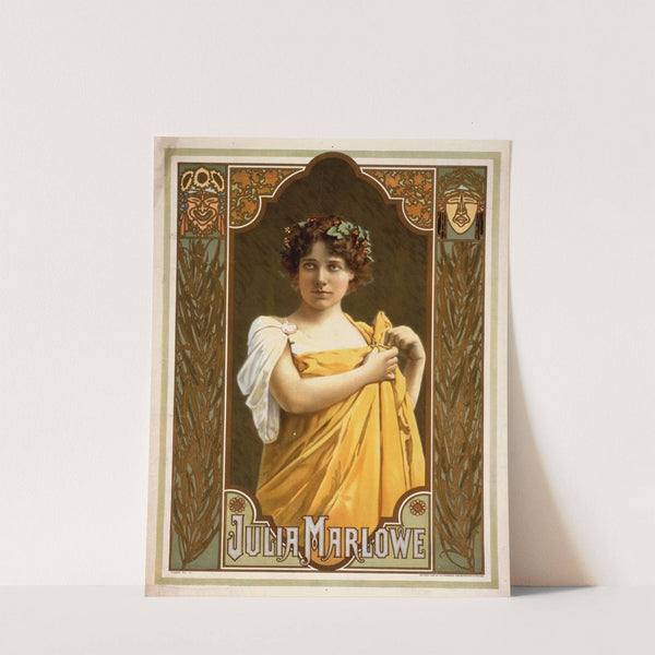 Julia Marlowe by Strobridge &amp; Co. Lith.