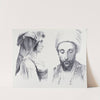 Julien&#039;s Studies of Heads pl 18 by Bernard-Romain Julien