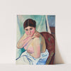 Juliette assise au fauteuil by Suzanne Valadon