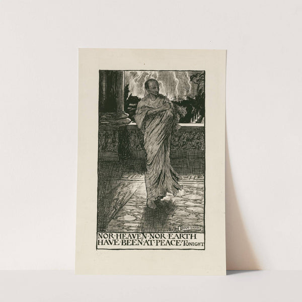 Julius Caesar; Nor heaven nor Earth have been at peace tonight (1900) by Byam Shaw