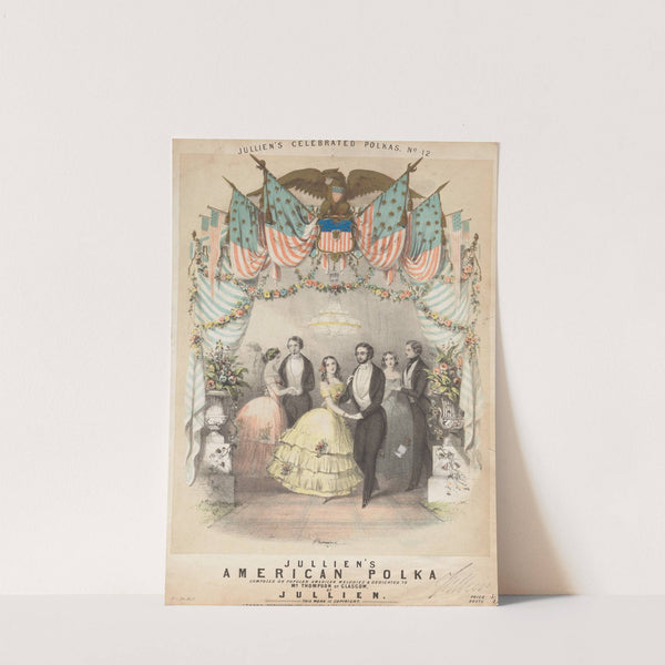 Jullien’s American polka; Jullien’s celebrated polkas, no. 12 (1840-1859) by John Brandard