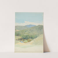 Junction of Slate and Aorere Rivers, Collingwood Goldfields by James Crowe Richmond