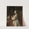 Junge Dame bei der Toilette (1840) by Ferdinand Georg Waldmüller