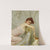 Young lady with puppy by Vittorio Matteo Corcos
