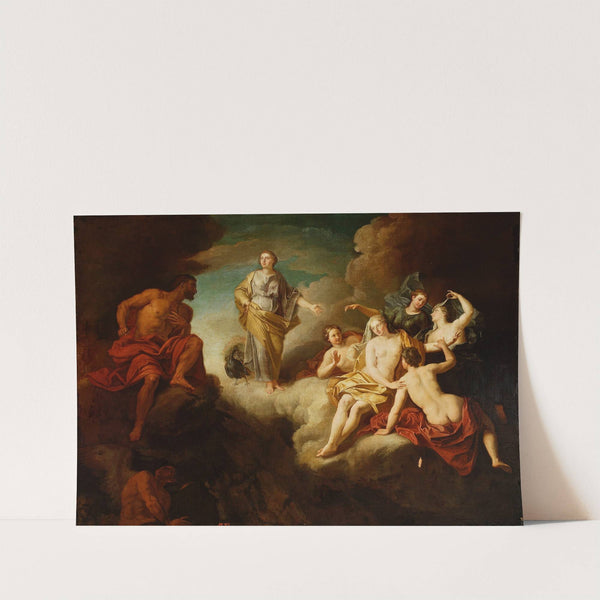 Juno asks Aeolus to destroy Aeneas&#039;s ships by Samuel Massé