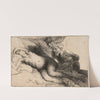 Jupiter and Antiope by Rembrandt van Rijn