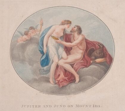 Jupiter and Juno on Mount Ida (1784)