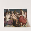 Jupiter Rebuked By Venus (C. 1612) by Abraham Janssens