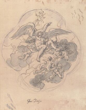 Jupiter with his Eagle