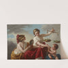 Justice Disarmed by Innocence and Applauded by Prudence by Louis-Jean-François Lagrenée