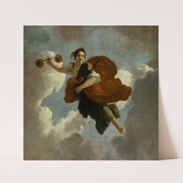Justitia; Allegorische voorstelling van de verzorging van leprozen en onnozelen (1665 – 1685) by Gerard de Lairesse