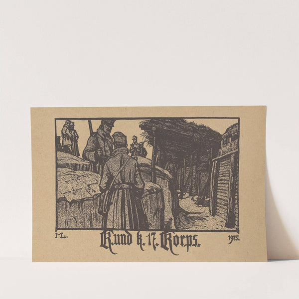 K. und k. 17. Korps. (1915) by Maximilian Liebenwein