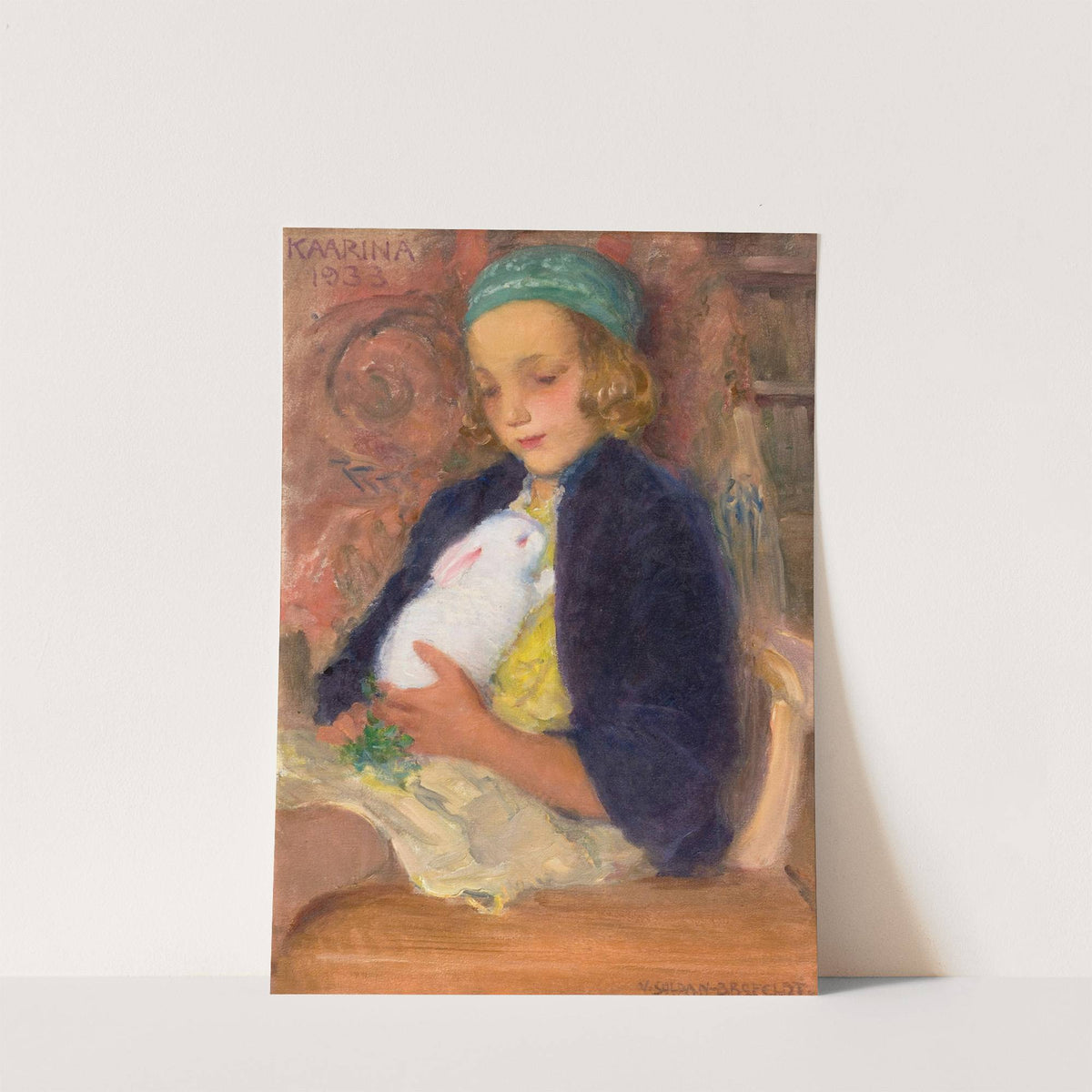 Kaarina Antintytär by Venny Soldan-Brofeldt