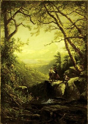 Kaaterskill Clove, January 1865 (1865)