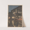 Kagurazaka Street after a Night Rain by Yoshida Hiroshi