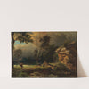 Kains Flucht (ca 1860) by Johann Wilhelm Schirmer
