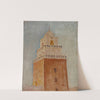 Kairouan (The Minaret of the Mosque of the Barber) (1911) by Jan Ciągliński