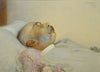Kaiser Franz Joseph I. auf dem Sterbebett