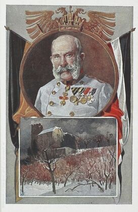 Kaiser Franz Joseph I., Burg Habsburg (1915)