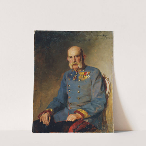 Kaiser Franz Joseph I. in der Dienstuniform eines österreichischen Feldmarschalls by John Quincy Adams