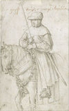 Kaiser Maximilian I in travel dress on horseback (1510 - 1513)