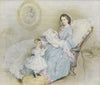 Kaiserin Elisabeth mit ihren Kindern (1858)