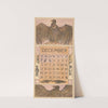 Kalenderblad december met gier by Theo van Hoytema